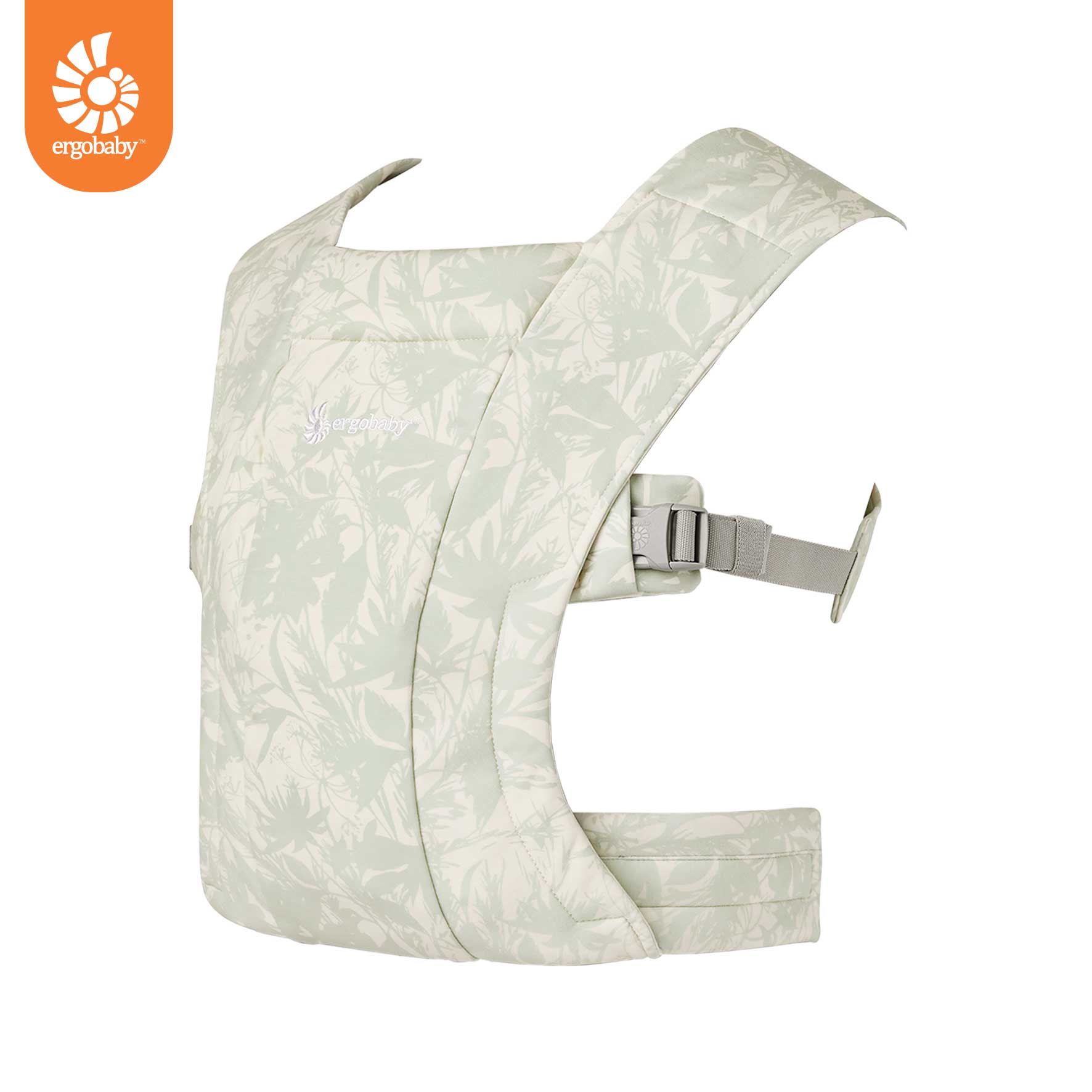 מנשא Embrace - דוגמת עלים ירוק בהיר – תמונה 2