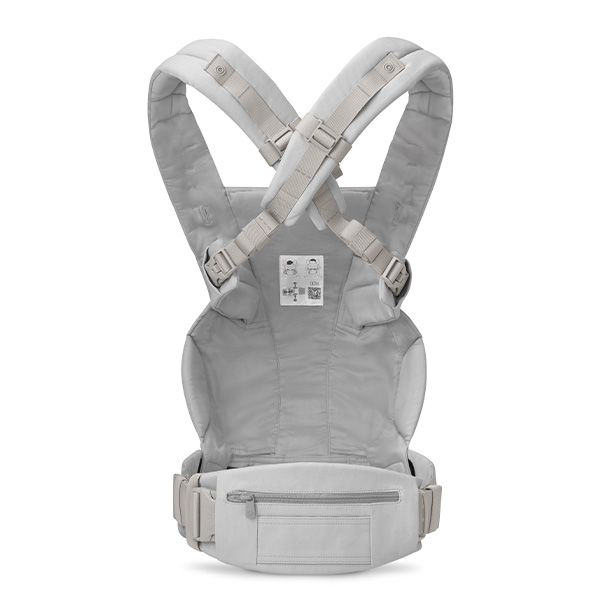 מנשא Omni Deluxe כותנה - אפור בהיר – תמונה 5