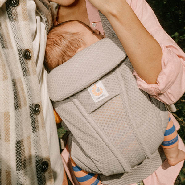 מנשא Omni Deluxe רשת - אפור בהיר – תמונה 6