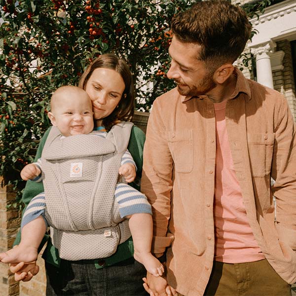 מנשא Omni Deluxe רשת - אפור בהיר – תמונה 7