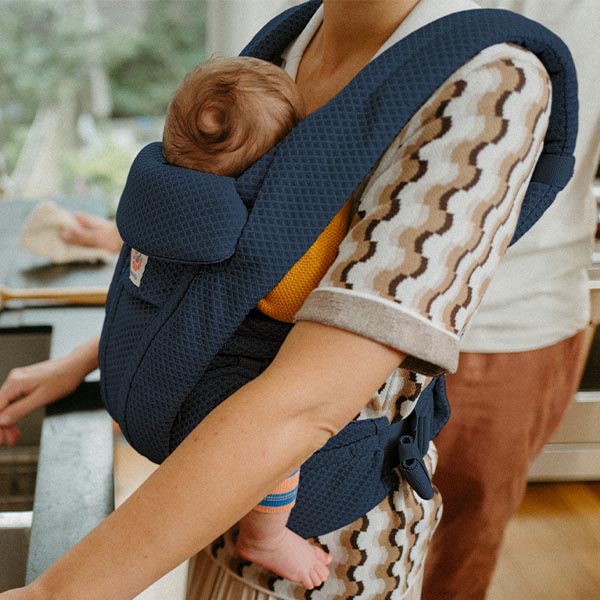 מנשא Omni Deluxe רשת - כחול כהה – תמונה 5